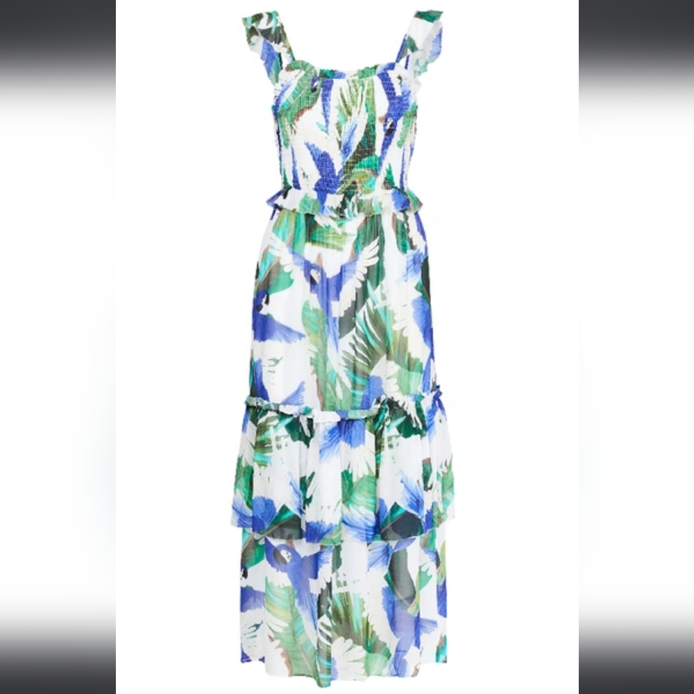 FARM Rio Blue Wind Maxi Dress - Picture 2 of 4